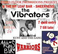 The Vibrators 26.4.08